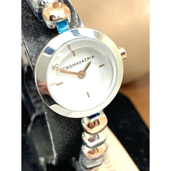 BCBGMAXAZRIA Women\'s Watch BG50680003 Quartz Silver Rose Gold Steel Peti… main image 8